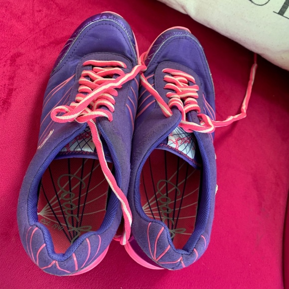 coach purple and pink runners - Picture 2 of 5